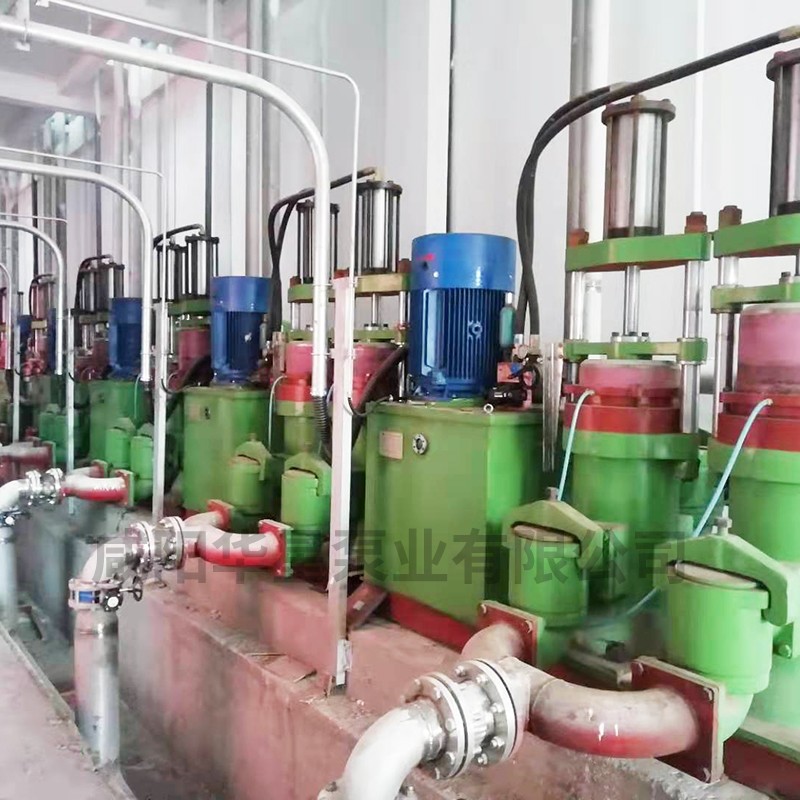 壓濾機(jī)節(jié)能進(jìn)料泵，液壓陶瓷柱塞泥漿泵